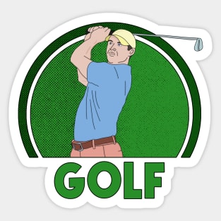 Golf Sticker